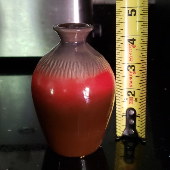 HOST PICK. Decorative 4 1/2" Ceramic Vase - Picture 2 of 2